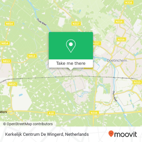 Kerkelijk Centrum De Wingerd map