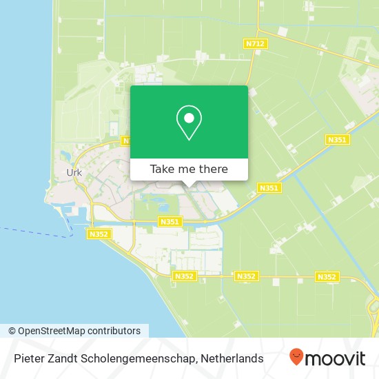 Pieter Zandt Scholengemeenschap map