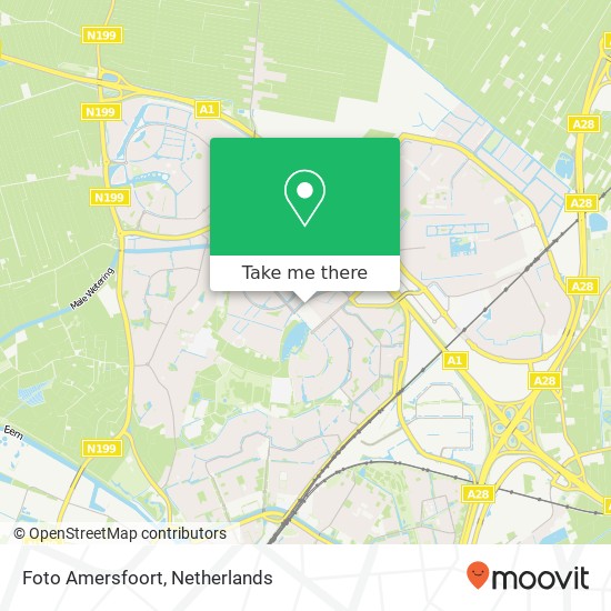 Foto Amersfoort map