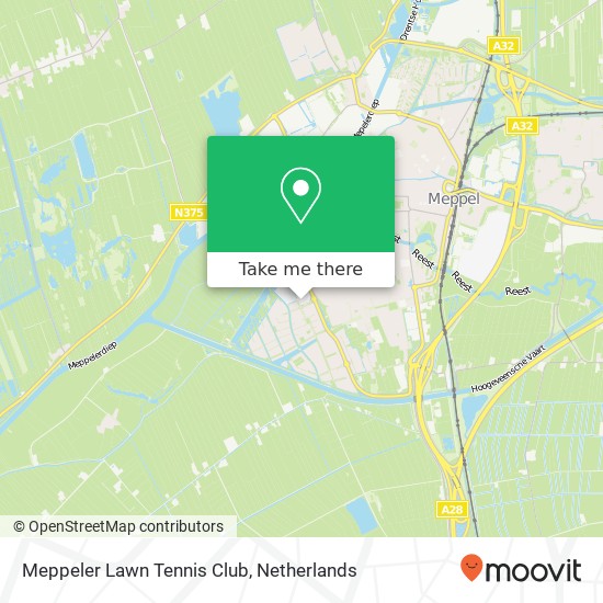 Meppeler Lawn Tennis Club map