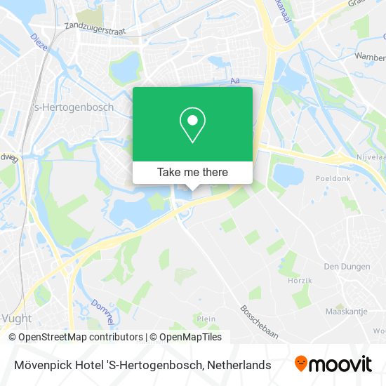 Mövenpick Hotel 'S-Hertogenbosch map