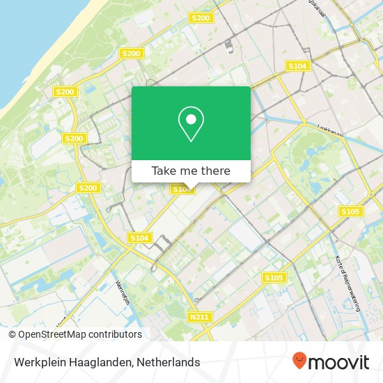 Werkplein Haaglanden map