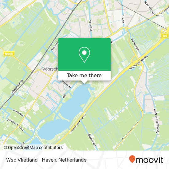 Wsc Vlietland - Haven map