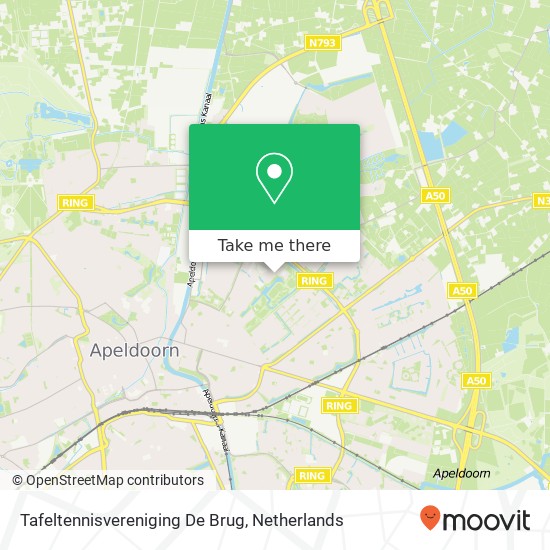 Tafeltennisvereniging De Brug map