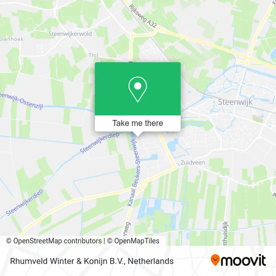 Rhumveld Winter & Konijn B.V. map
