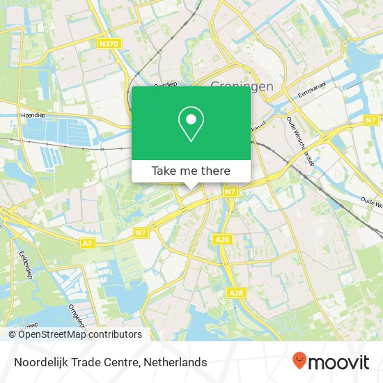 Noordelijk Trade Centre map