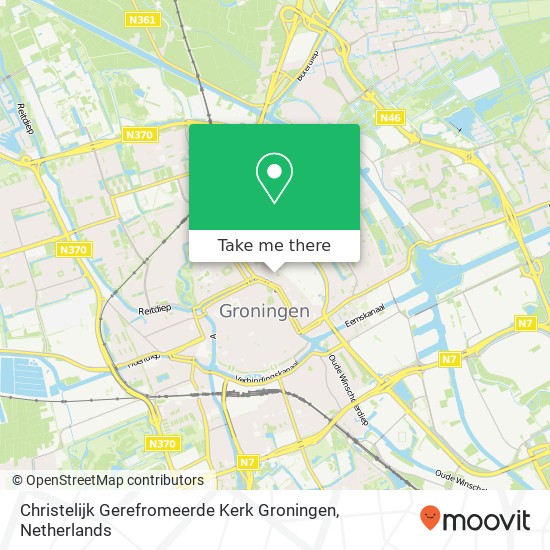 Christelijk Gerefromeerde Kerk Groningen map