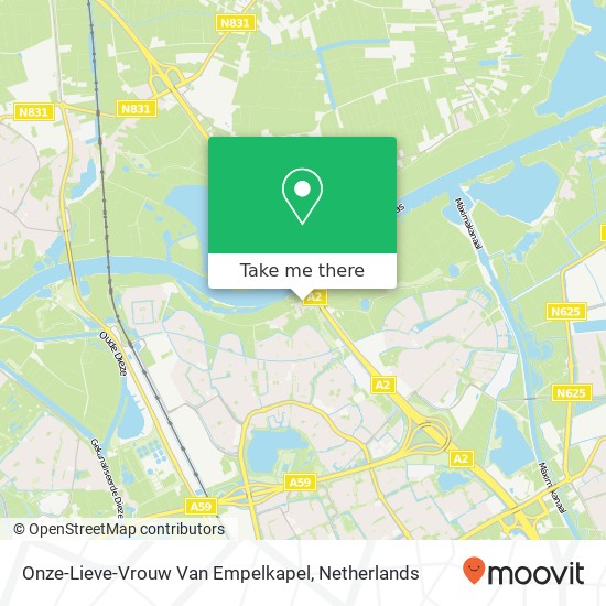 Onze-Lieve-Vrouw Van Empelkapel map