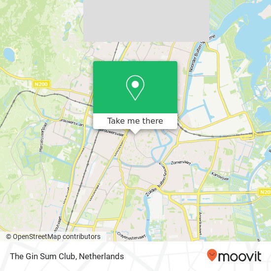 The Gin Sum Club map