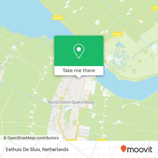 Eethuis De Sluis map