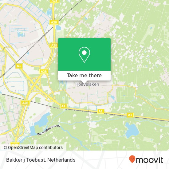 Bakkerij Toebast map