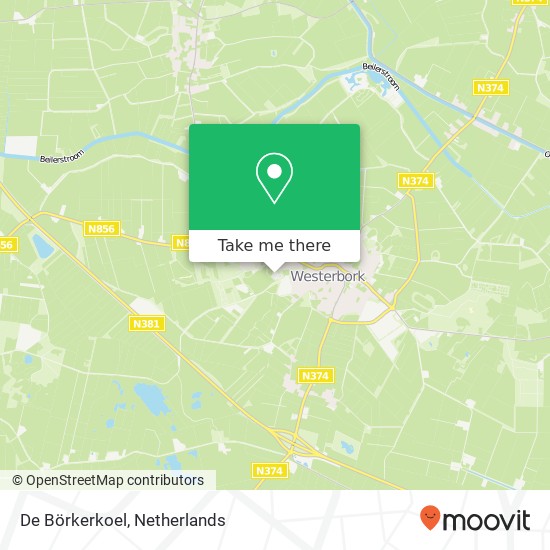 De Börkerkoel map