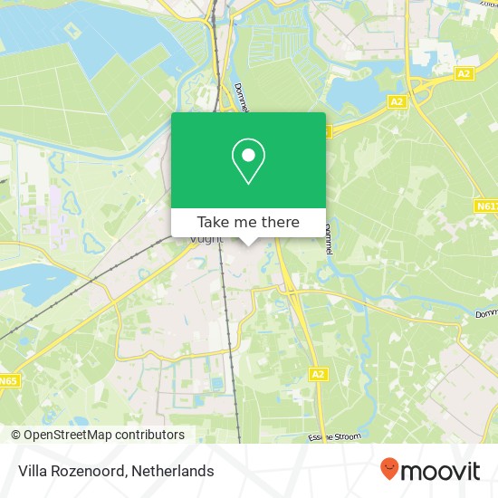 Villa Rozenoord map