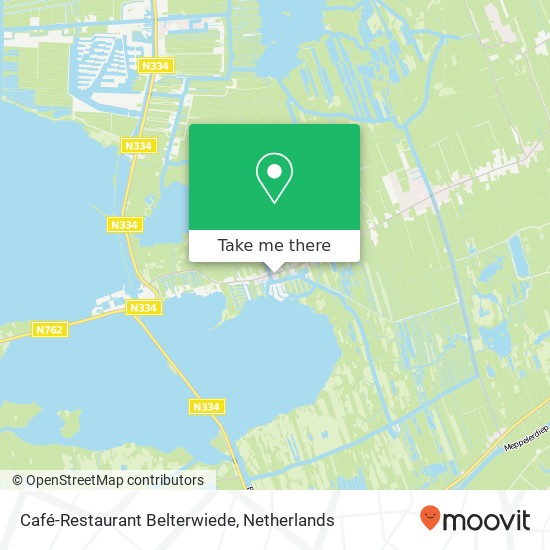 Café-Restaurant Belterwiede map