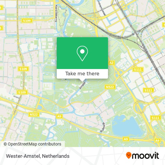 Wester-Amstel map