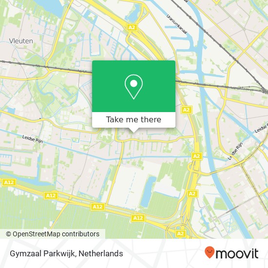 Gymzaal Parkwijk Karte