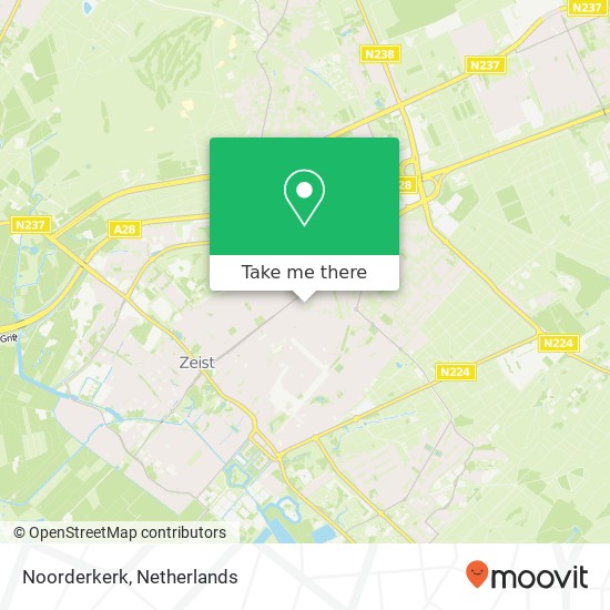 Noorderkerk map