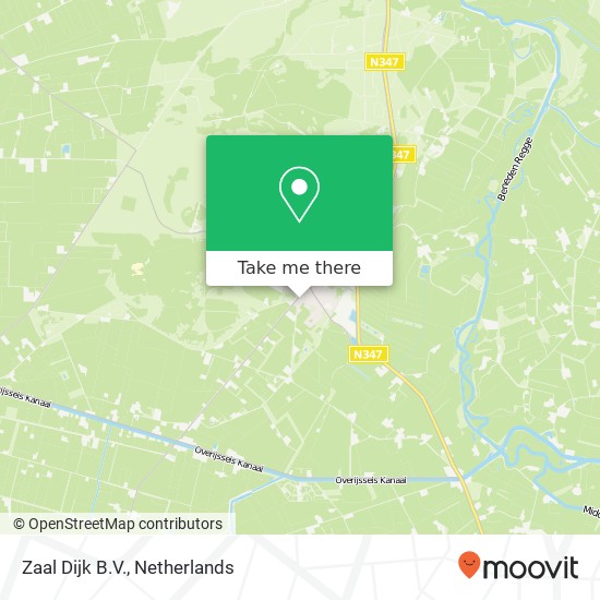 Zaal Dijk B.V. map