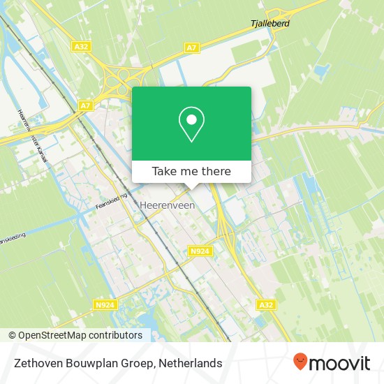 Zethoven Bouwplan Groep map