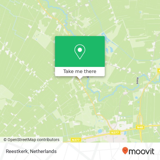 Reestkerk map