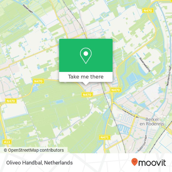 Oliveo Handbal map