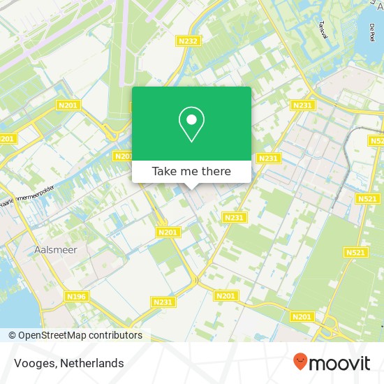 Vooges map