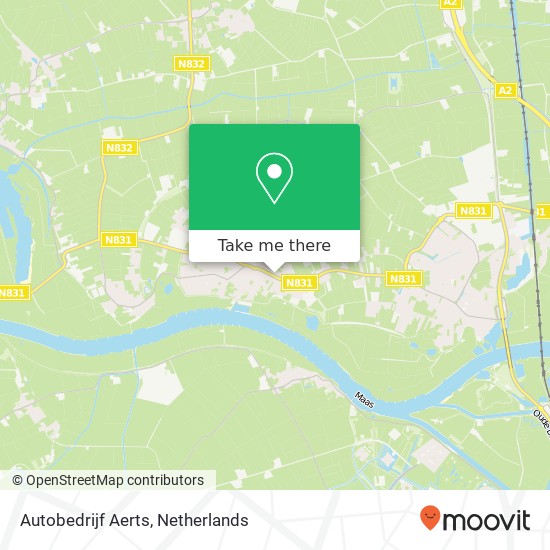 Autobedrijf Aerts map