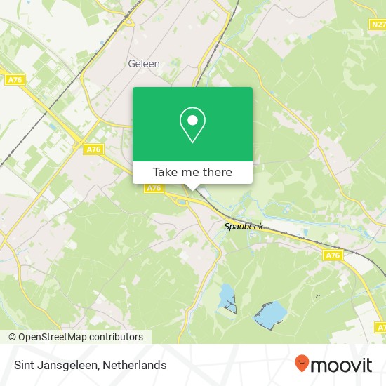 Sint Jansgeleen map