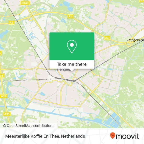 Meesterlijke Koffie En Thee map