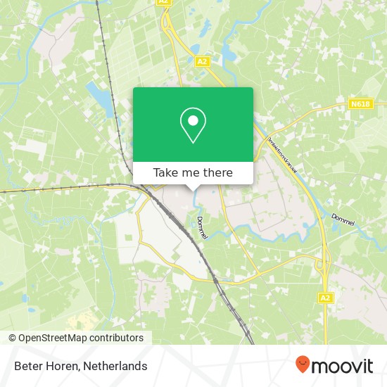 Beter Horen map