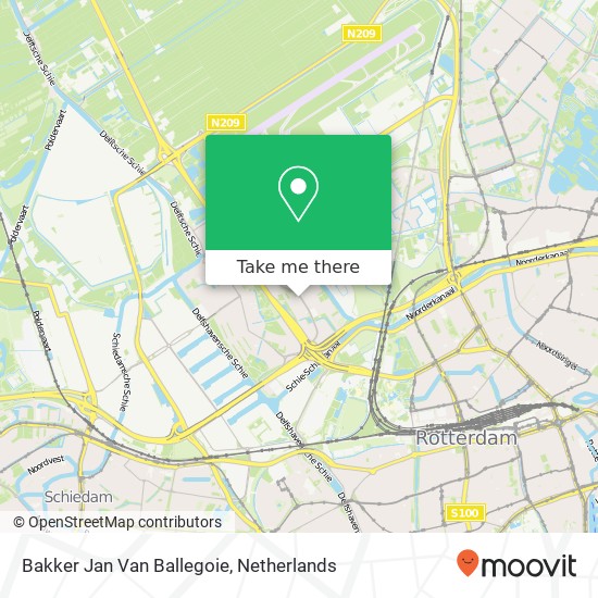 Bakker Jan Van Ballegoie map