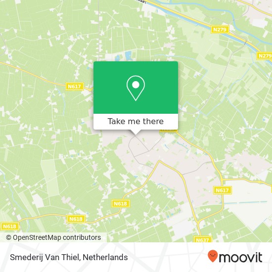 Smederij Van Thiel map