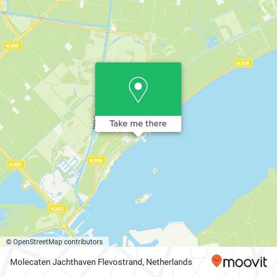 Molecaten Jachthaven Flevostrand map