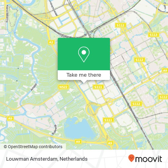 Louwman Amsterdam map