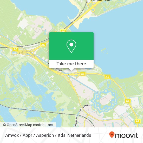 Amvox / Appr / Asperion / Itds map