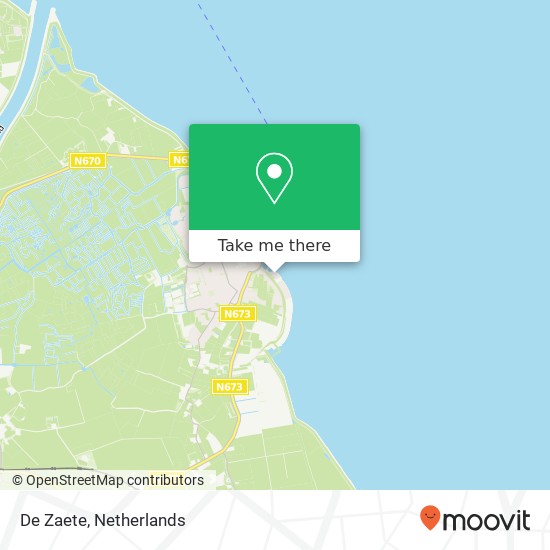 De Zaete map