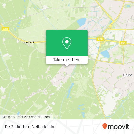 De Parketteur map