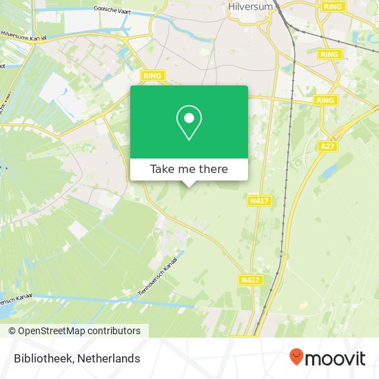 Bibliotheek map