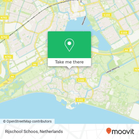 Rijschool Schoos map