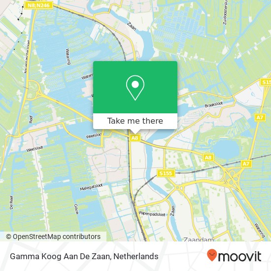 Gamma Koog Aan De Zaan map