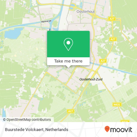 Buurstede Volckaert map