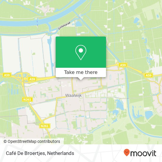 Café De Broertjes map