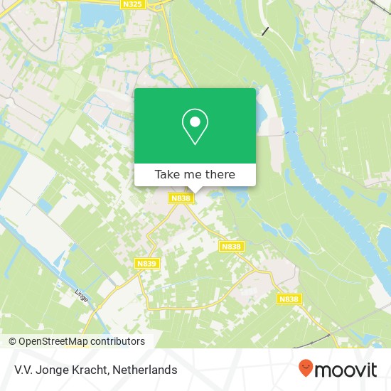 V.V. Jonge Kracht map