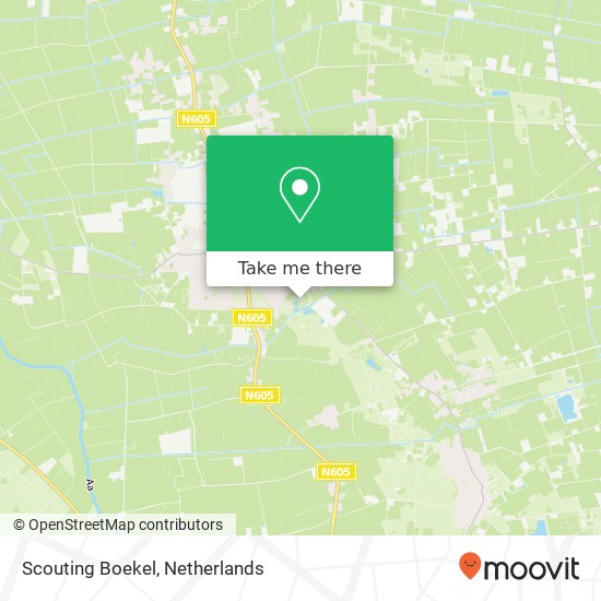 Scouting Boekel map