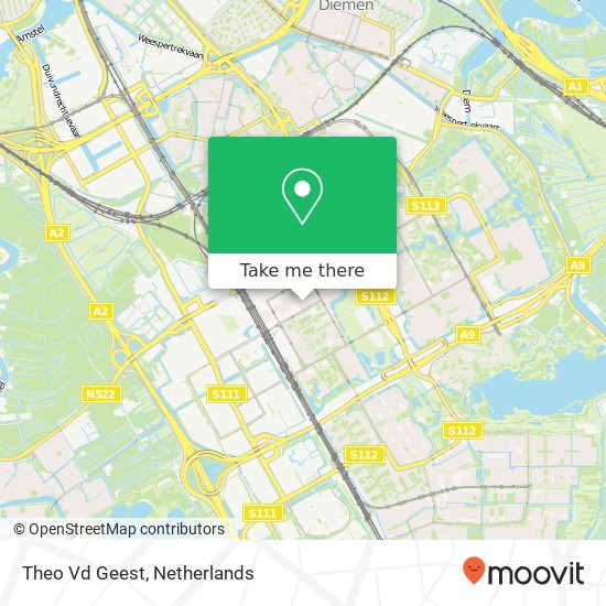 Theo Vd Geest map