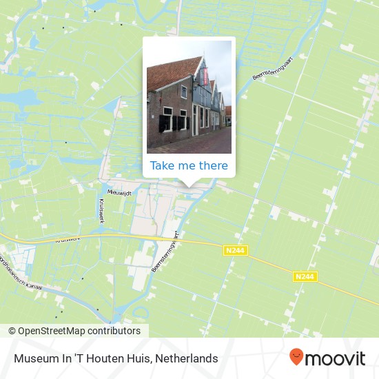 Museum In 'T Houten Huis map