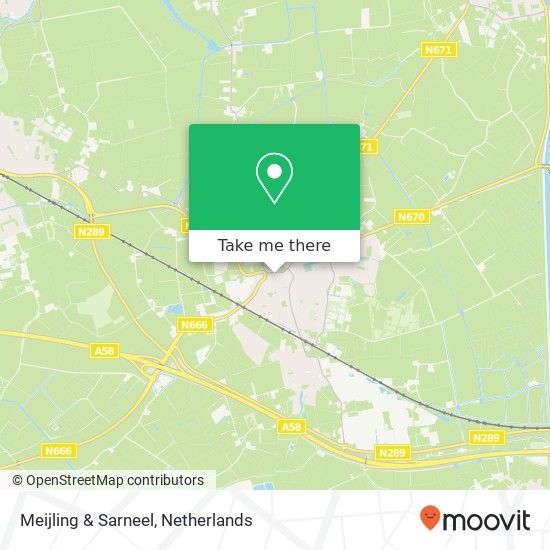 Meijling & Sarneel map