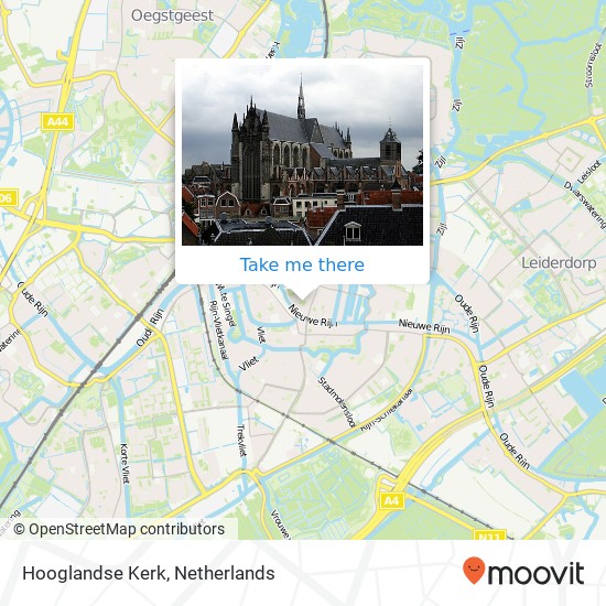 Hooglandse Kerk map