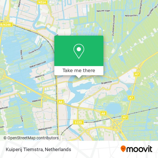 Kuiperij Tiemstra map