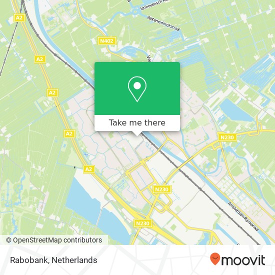 Rabobank map